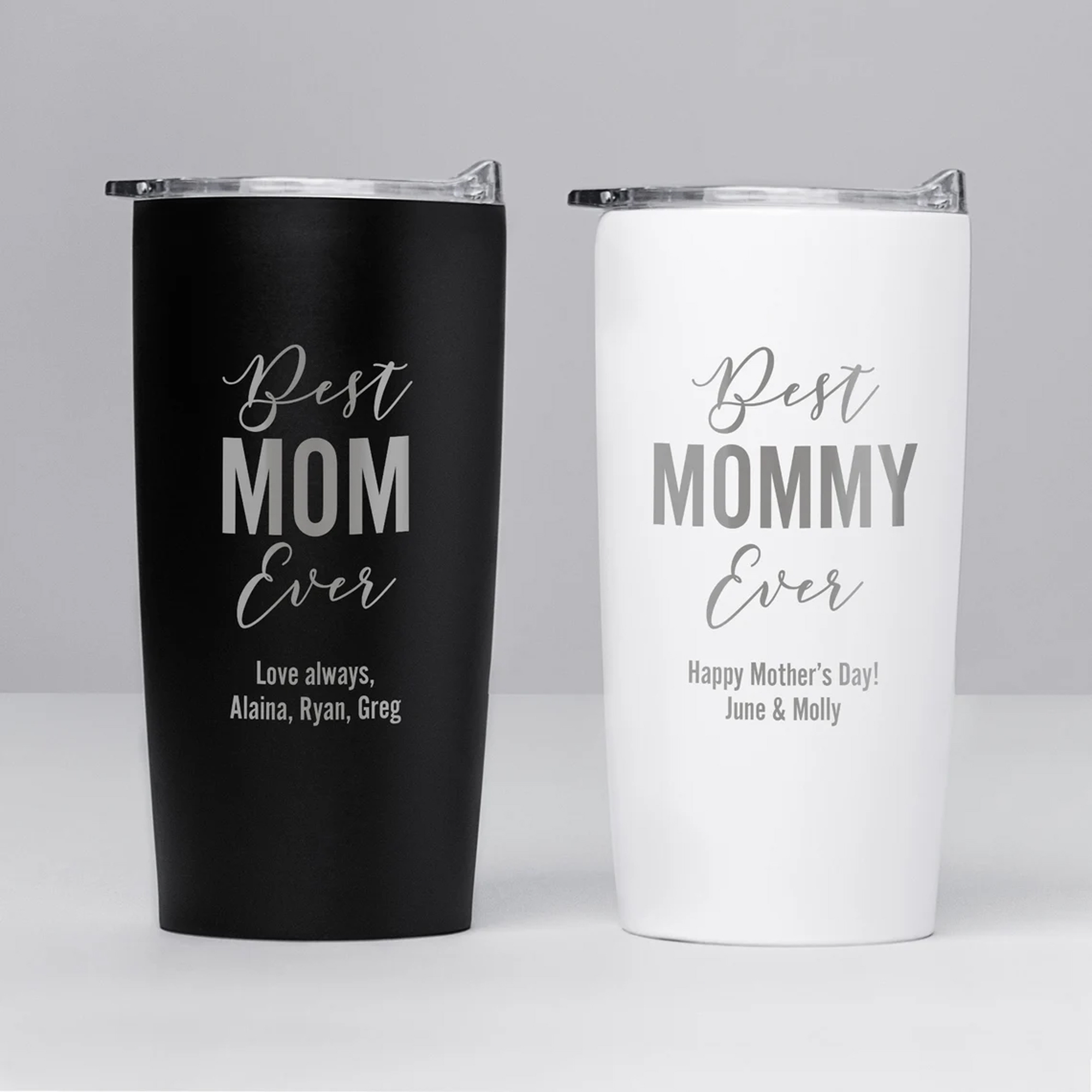 Engraved Personalized Best Mom Ever Tumbler By Lifetime Creations Stainless Steel Coffee Travel Mug Unique Mothers Day Gift